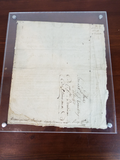 Antique French Revolutionary Poster Military Decree 1791 Original Publication
