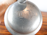 Antique German 1/2L Stein No 557 Pewter Lidded Beer Mug Imer Massvoll Cavalier