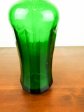 Antique Ribbed Green Glass Seltzer Bottle Schiff Beverage Co Morristown, NJ 26oz
