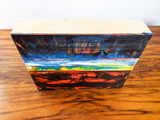 Original Signed Artwork Linda Touby Oil & Wax On Masonite Homage To Giotto #1