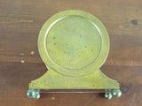 Antique Silver Brass Ships Bell Mantle Clock Bailey Banks & Biddle Philadelphia