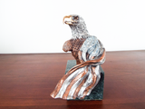 Vintage Bronze Gorham Bald Eagle Sculpture Liberty K Cantrell 1993 Ltd Ed #843