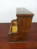 Antique English Pub Cash Register 1910 Gaskell & Chambers Wood & Glass Bar Decor