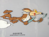Vtg Framed Road Runner Wile E Coyote Sericel Chuck Jones Authenticated Beep Beep