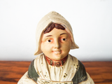Antique 1890s German Figurative Tobacco Jar Munich Maid Signed Johann Marasch