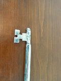 Original Sterling Silver 17th 18thC Colonial Tabernacle Key Religious Curiosity