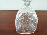 1930s Glass Pinch Whiskey Decanter 3 Kings George 5th Edward 8th George 6th