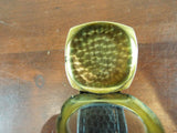 Antique Solid 14ct Gold Hamilton Wrist Watch 17J Cushion Case 986 Calibre 1924