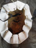 Antique Equestrian Horse Derby Helmet Hunting Bowler Hat Preece & Curtis 6 7/8