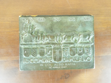 Vintage U S Army Military Bronze Plaque WW2 Era Commune Of Milan Italian City