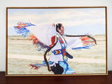 Original Oil On Canvas Kimberley Reed Deemer "Wind" Dance 24" x 36" New Mexico