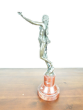 19th C Hans Von Glumer German Bronze Dionysus Sculpture W & P Gladenbeck Mounted