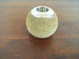 Antique 1920 English Sterling Silver 3" Match Holder Striker Royal Doulton 5437