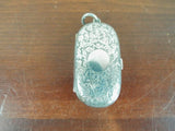 Antique Edwardian English Sterling Silver Stamp Sovereign Case 1904 EJ Houlston