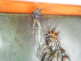 Vintage 1976 Bronze Art Sculpture Myra Nelson Saoirse Irish Freedom Signed No 12