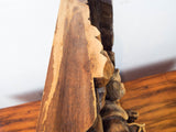 Antique 1920s Black Forest Wood Carving 3 D Art Sculpture German Art Soldier