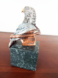 Vintage Bronze Gorham Bald Eagle Sculpture Liberty K Cantrell 1993 Ltd Ed #843