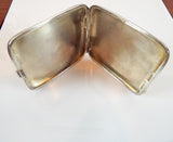 Antique Sterling Cigarette Case Business Card Holder Greenberg Birmingham 1927