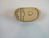 Antique 19th C Tin Lined Hip Snuff Box Silver Plate English Hinged Pocket Size