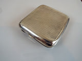 Antique Sterling Cigarette Case Business Card Holder Greenberg Birmingham 1927