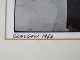 Original Signed Chaim Kanner Photograph ~ Glasgow 1966