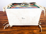 Vintage Sioux Plains Tribes Indians Parfleche Box Many Horses IIII M Schwab