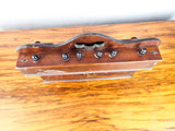Original Edwardian British Perpetual Calendar Desk Organizer 1900 Arts & Crafts