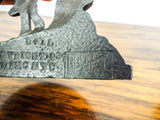 Vintage 1920s Western Indian Horse Bookends End of the Trail after James Fraser