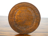 Antique 1905 Pikes Peak Civil War Brass Coin