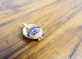 Vintage Temperance WCTU 10k Gold Religious Oratory Pinback Badge Pin Jewellery