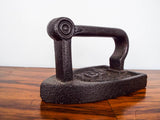 Antique French Primitive Kitchen Laundry Sad Iron Paperweight Bookend Door Stop