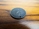 Rare Antique Political Temperance 1775 Patriotic Brass US Coin