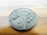 Antique French Eiffel Tower Ascension Medal ~ Alexandre Louis Marie Charpentie