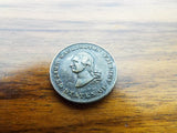 Antique George Washington Temperance Ten Dollar 1 Cent Coin