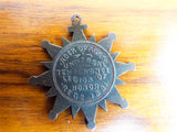 Antique Queen Victoria Legion of Honor Temperance Medal