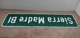Vintage Metal Sierra Madre Double Sided Street Sign - Yesteryear Essentials
 - 3
