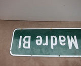 Vintage Metal Sierra Madre Double Sided Street Sign - Yesteryear Essentials
 - 4