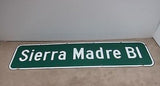 Vintage Metal Sierra Madre Double Sided Street Sign - Yesteryear Essentials
 - 1
