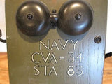 WW2 Naval Battleship Military Phone, CVA 34 STA 83 - Yesteryear Essentials
 - 2