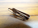 Antique Gold Plated Merritts Tie Lapel Pin