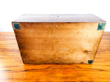 Antique English Mahogany Wood Sewing Box