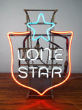 Vintage 1970s Advertising Sign Lone Star Beer Working Neon Light