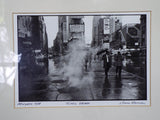 Original Signed Chaim Kanner Photograph ~ "Times Square" NY 1988