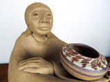 Signed Laguna Native American Pottery Sculpture ~ Lynn Hone
