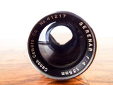 Vintage 60s Canon Serenar f:4 135mm Camera Lens 135mm Viewfinder & Leather Cases