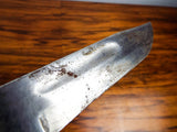 Vintage WW2 Era RH PAL 38 Military Knife Made in USA Fixed Blade Leather Sheath