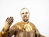 Antique 18th Century  Religious Santos Statue Figurine