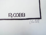 1967 Signed Ron Cobb Political Cartoon Print ~ Underground Free Press