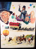 Original Signed Gouache Western Painting  by Doug Wildey