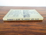 1920s Australian Tourist Book Dymocks Guide to Sydney
